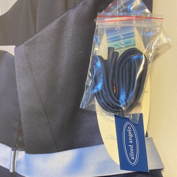 ALFRED ANGELO 💙 ZIP UP CORSET TOP 💙 SIZE 8 ✨ NWT ✨ LOW PRICE!!! - Picture 5 of 7